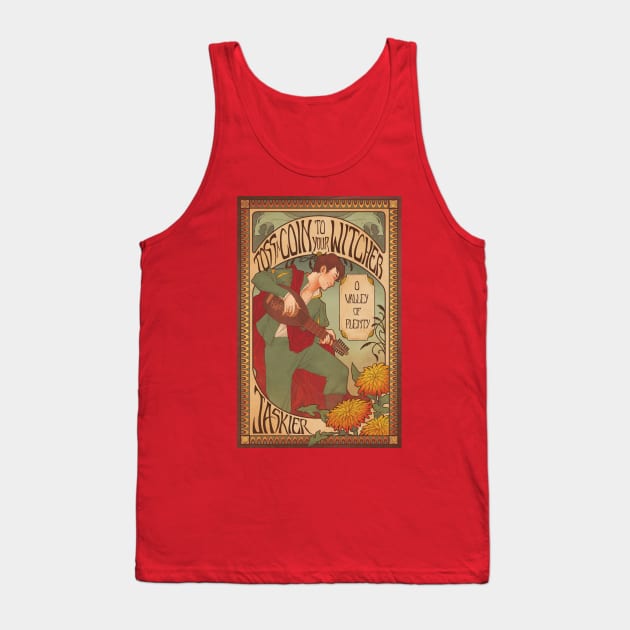 Toss a Coin Tank Top by hyperionwitch